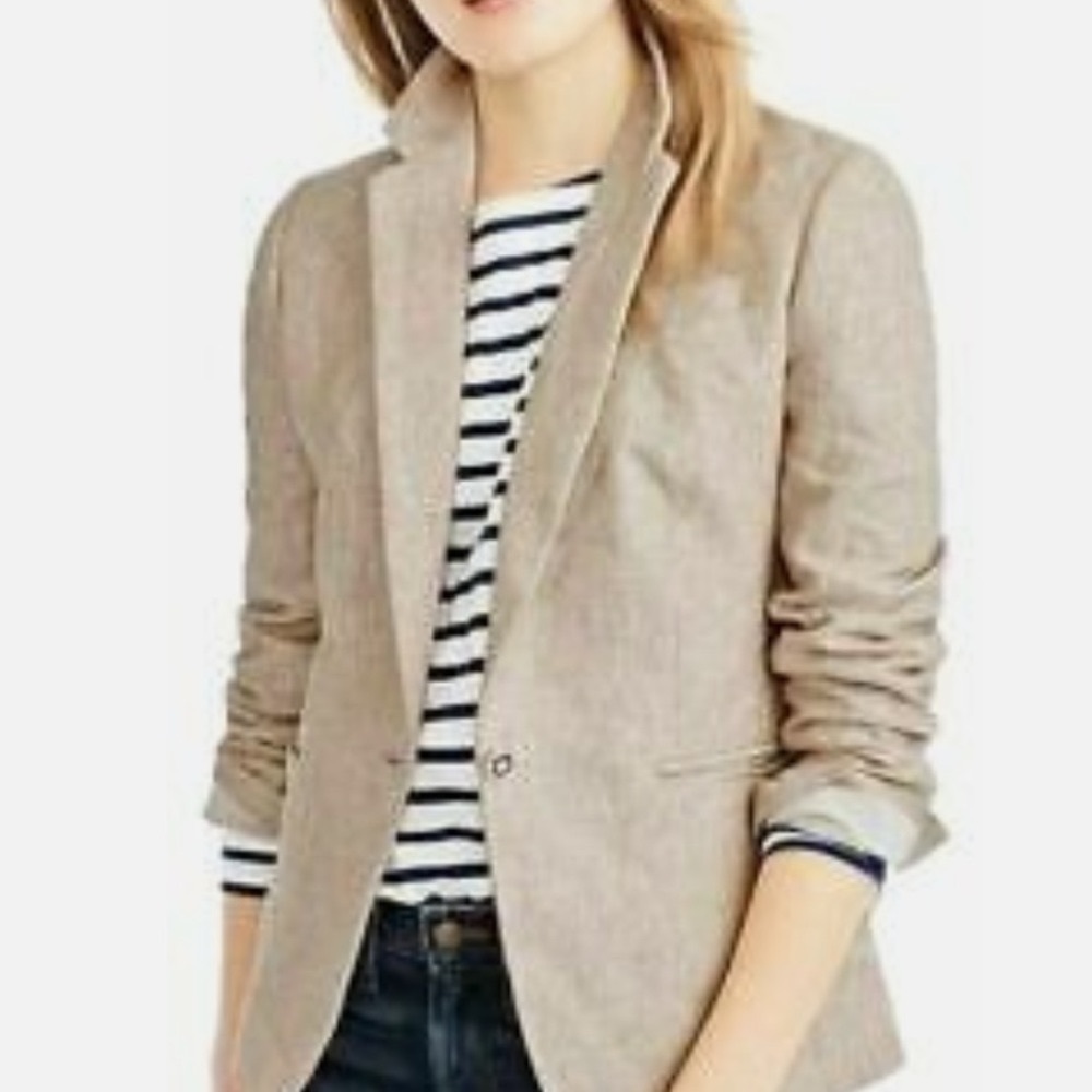JCREW Campbell Linen Blazer
